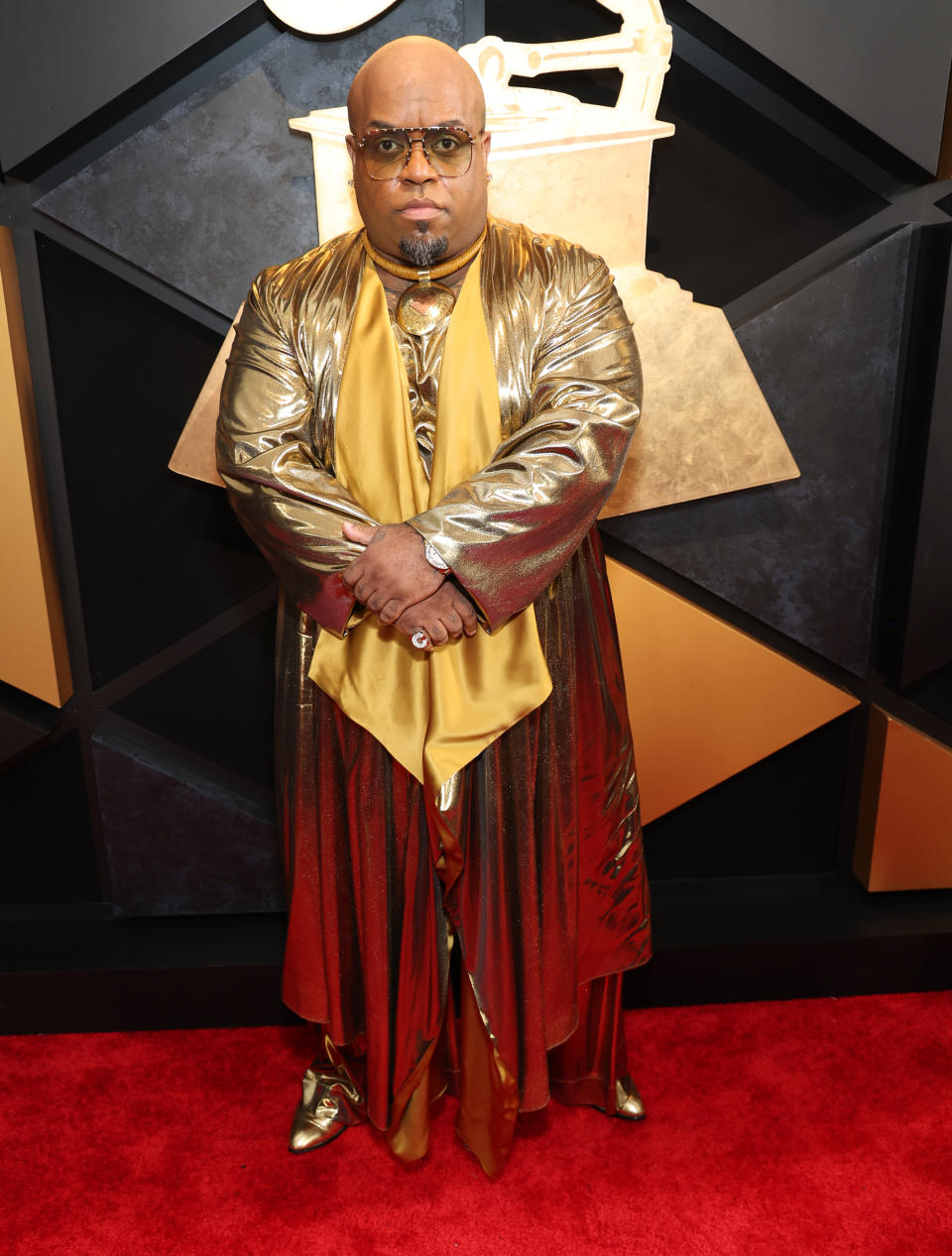 LOS ANGELES, CALIFORNIA - FEBRUARY 04: CeeLo Green attends the 66th GRAMMY Awards at Crypto.com Arena on February 04, 2024 in Los Angeles, California. (Photo by Kevin Mazur/Getty Images for The Recording Academy)