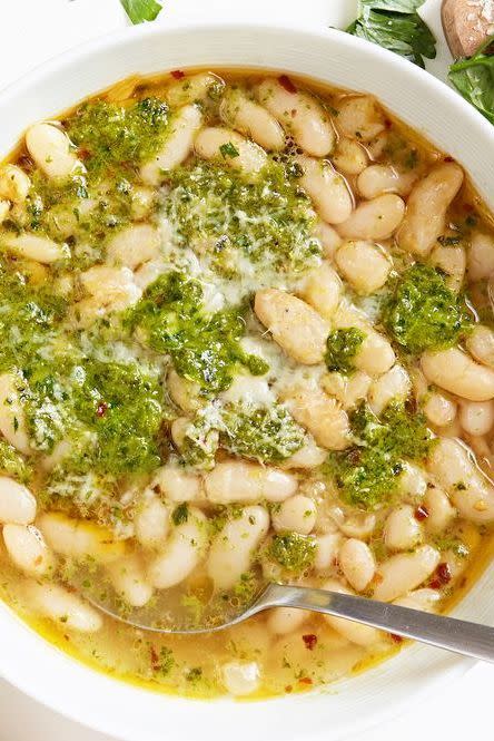 Cannellini Beans with Herb Sauce