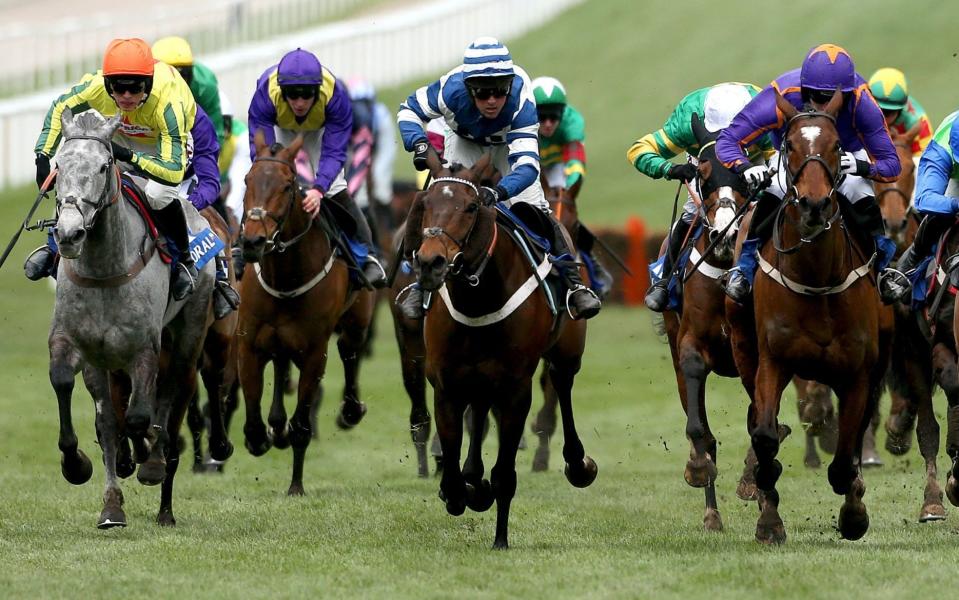 William Henry (centre) is well suited by Wednesday’s conditions - PA