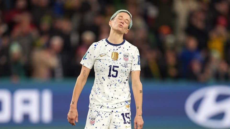 Megan Rapinoe played in her last ever World Cup match for the US. - Brad Smith/USSF/Getty Images