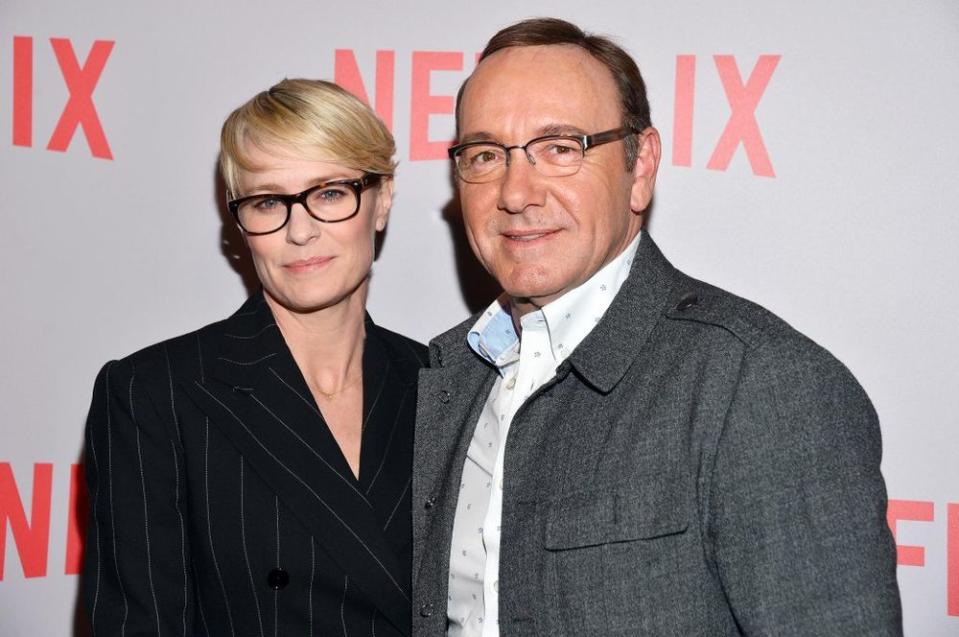 Robin Wright and Kevin Spacey