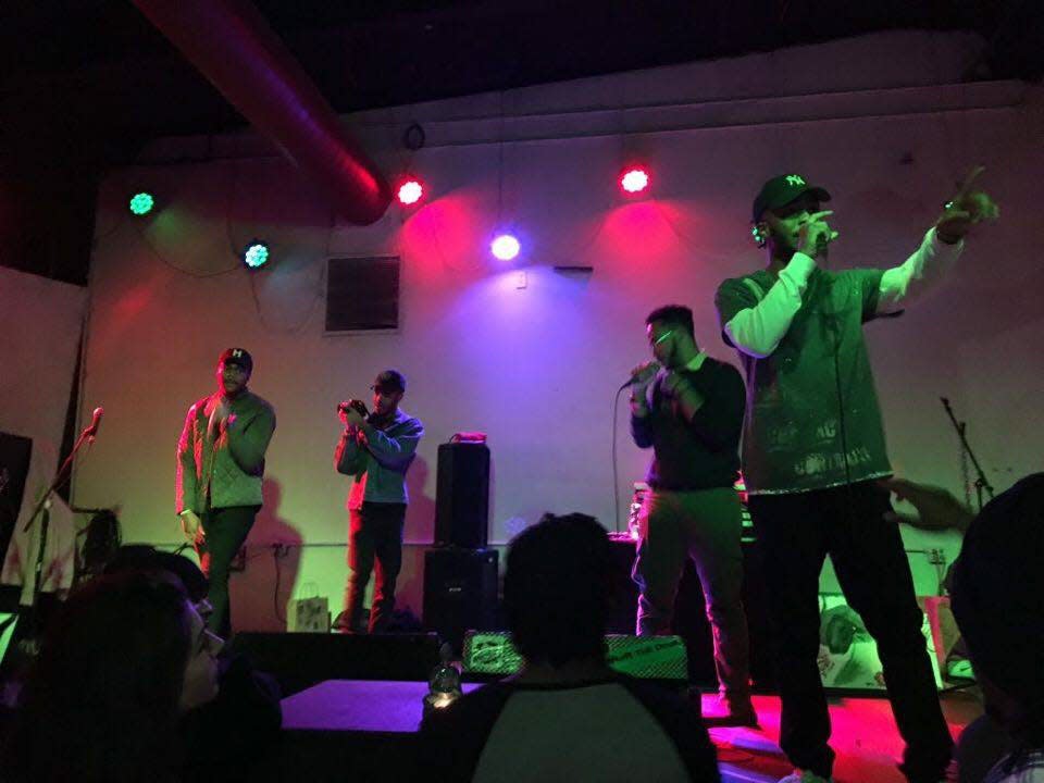 North Carolina hip-hop collective The Social Contract performs March 18 at The Opera Room.