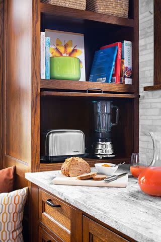 Small Kitchen Appliance Storage 