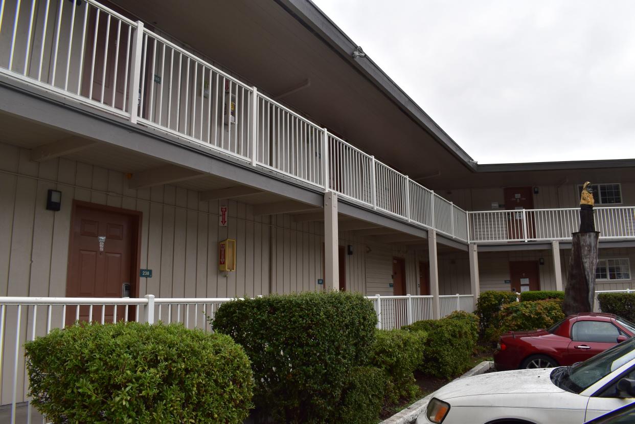 There are 100 homeless guests at the Kitsap Rescue Mission's Quality Inn shelter. When the mission opens up a 75-bed shelter in Port Orchard and vacates the hotel location, planned for 2024, guests will be offered to move there.