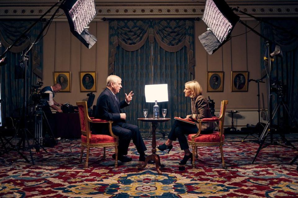 Prince Andrew's BBC interview | BBC/Mark Harrison