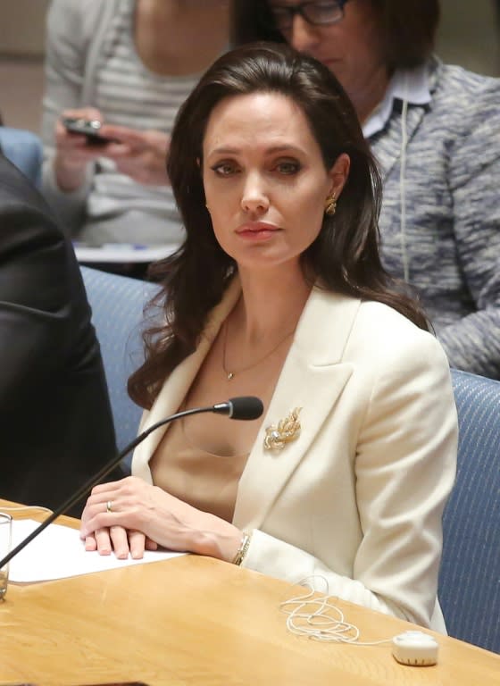 The so-called breast cancer gene BRCA1 was the mutation famously carried by Hollywood star Angelina Jolie (pictured in April 2015)