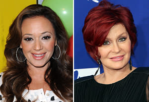 Leah Remini, Sharon Osbourne | Photo Credits: Allen Berezovsky/FilmMagic, Paul Archuleta/FilmMagic