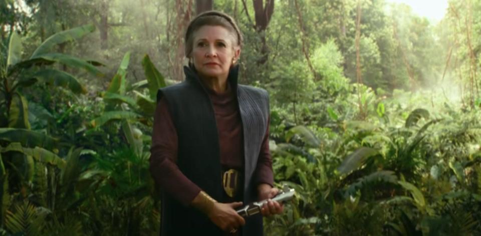 leia skywalker the rise of skywalker star wars