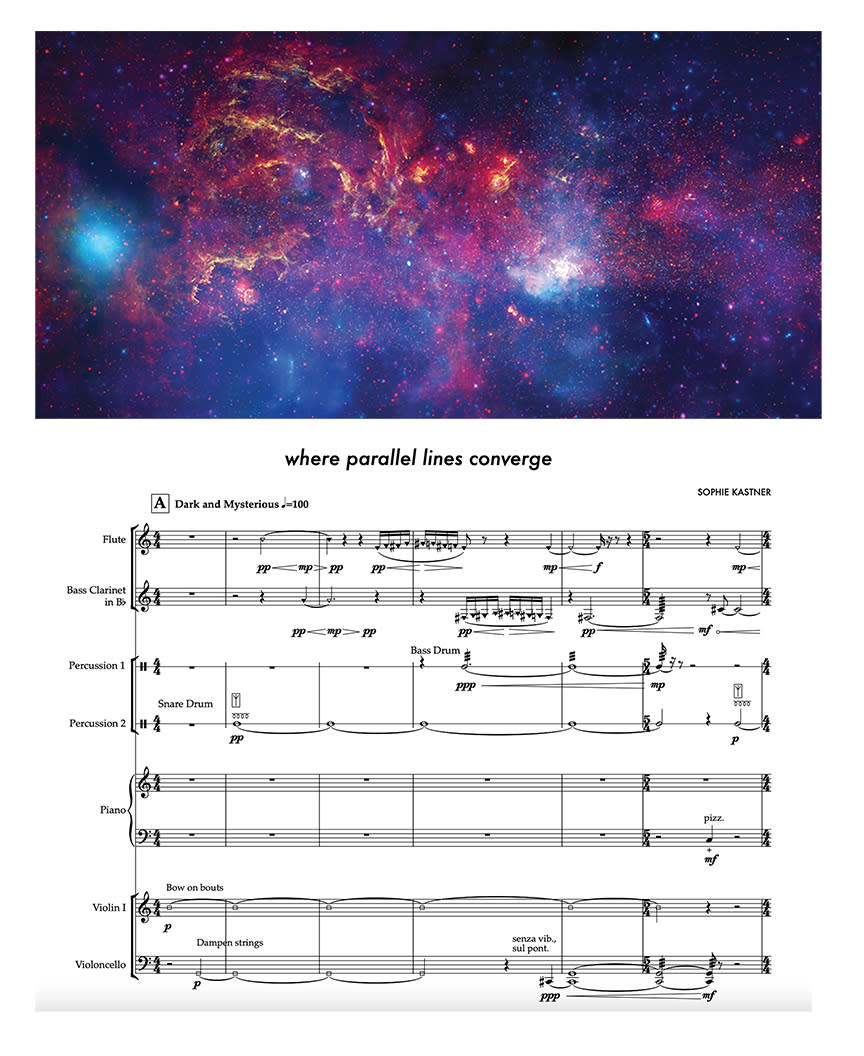 A snippet of the sheet music with the image above.