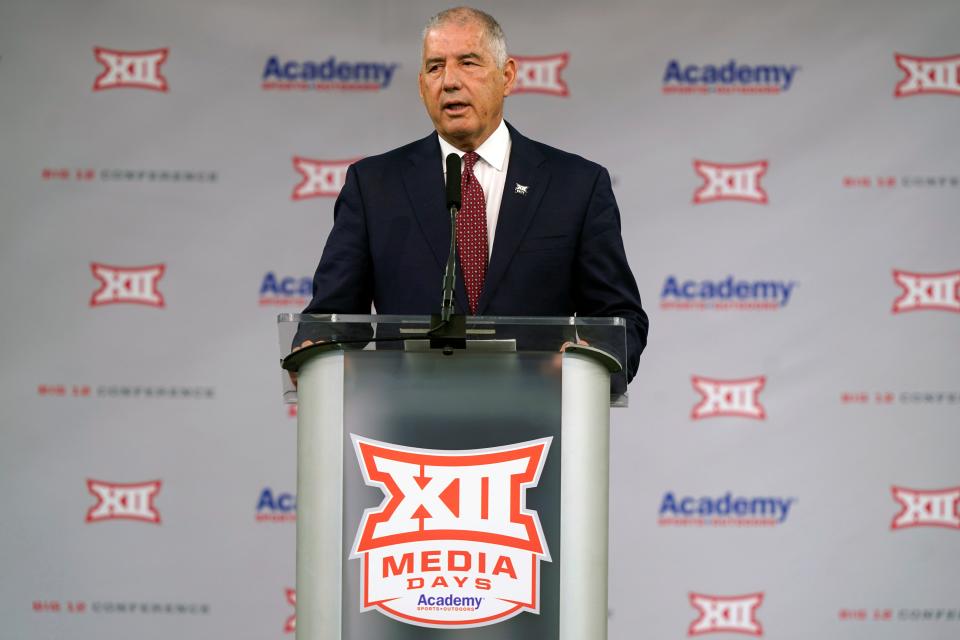 Bob Bowlsby has served as the athletics director at Northern Iowa, the AD at Iowa, and as the commissioner of the Big 12 Conference.