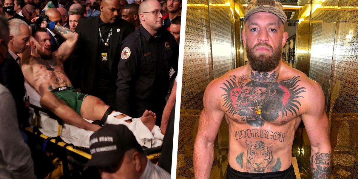 This may be why Conor McGregor celebrated on top of a Brummie