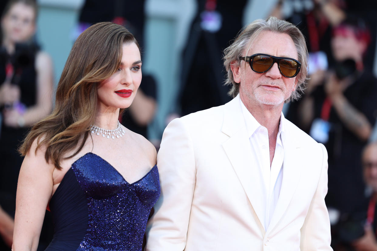 VENICE, ITALY - SEPTEMBER 03: Rachel Weisz and Daniel Craig attend the 