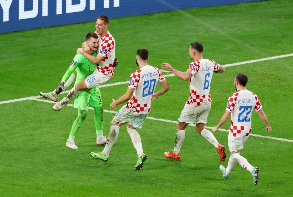 Croatia defeat Japan in the first penalty shootout of the 2022 World Cup (Getty Images)