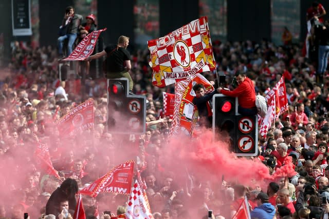 Celebrations in the city centre