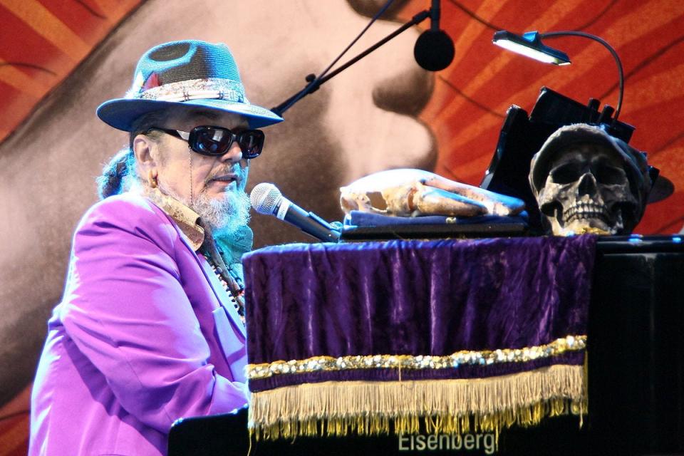 New Orleans piano great Mac Rebennack, better known as Dr. John.