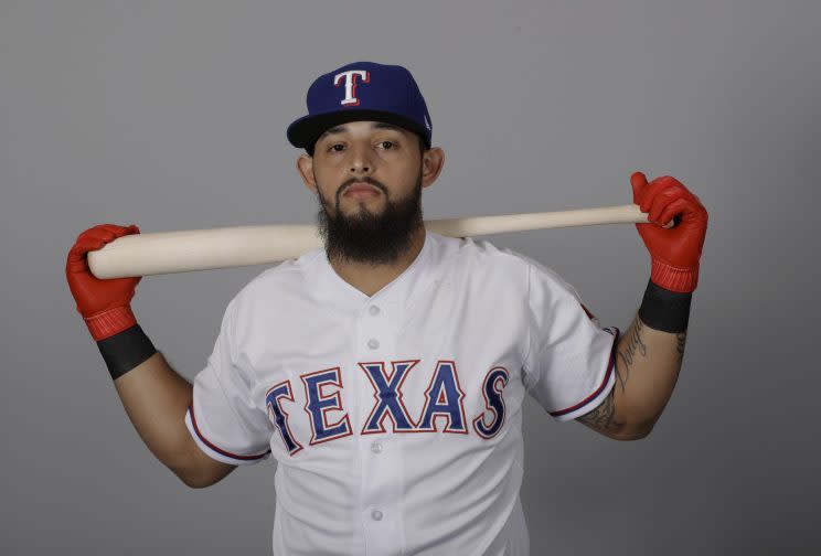 Rougned Odor will be the centerpiece of the Rangers for years to come. (AP)