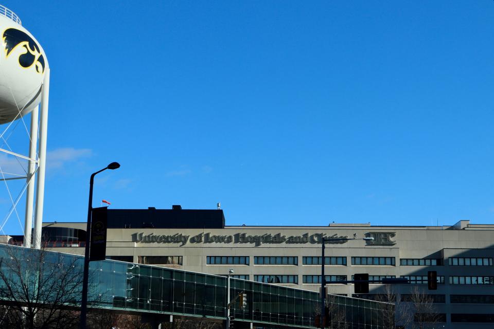 The University of Iowa Hospitals & Clinics in Iowa City.