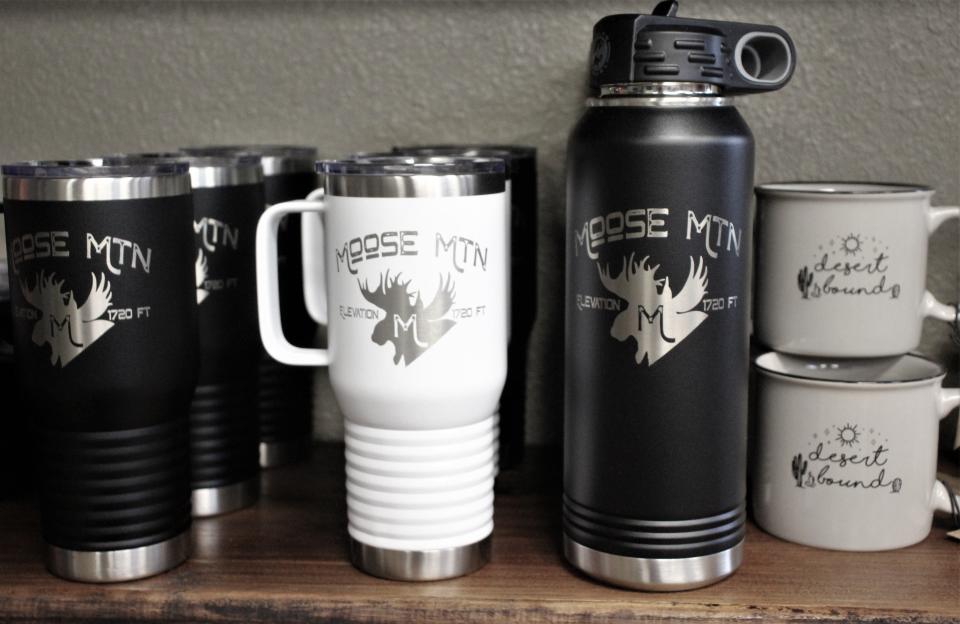 Moose merch for those who drink their coffee on the go.