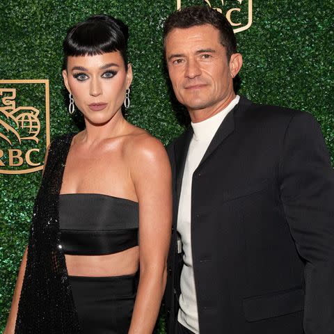 <p>Ryan Emberley/Getty</p> Katy Perry and Orlando Bloom