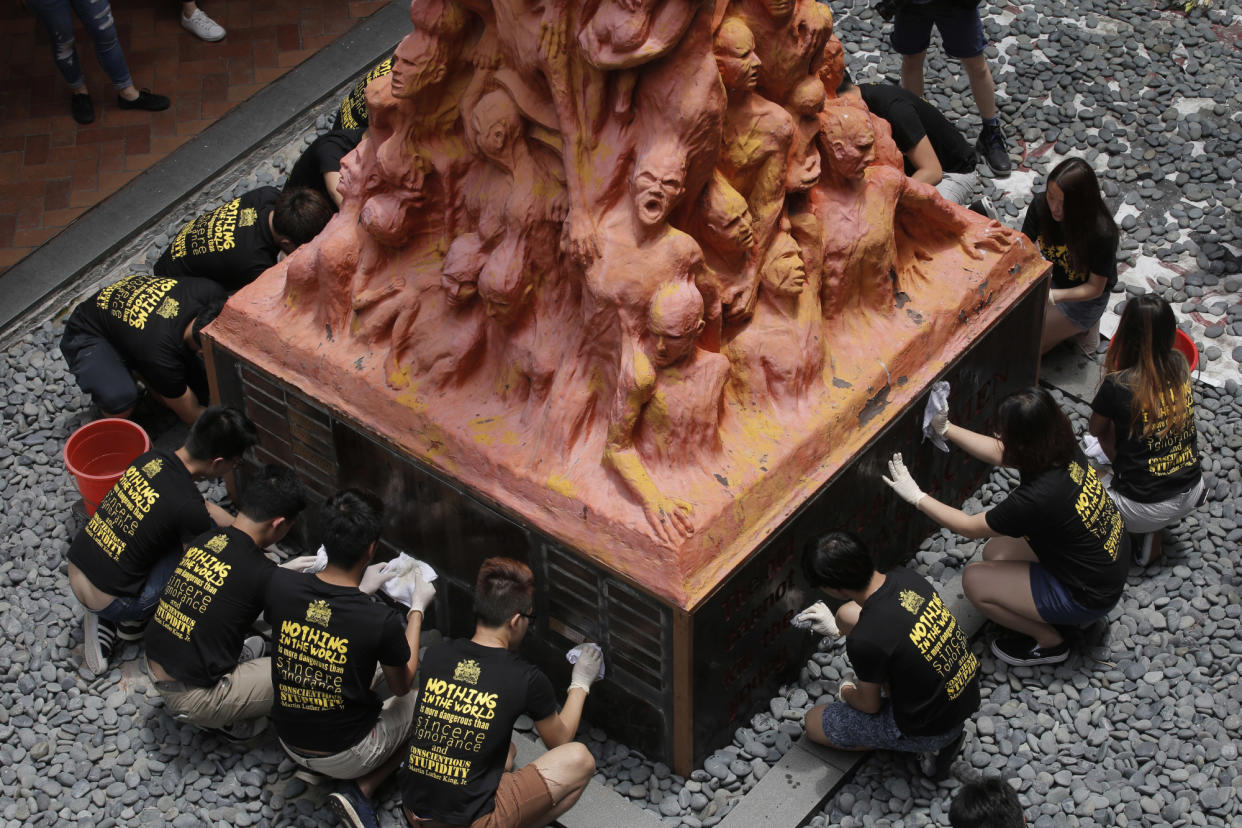 Here's why Hong Kong University ordered the Tiananmen Square massacre statue removal