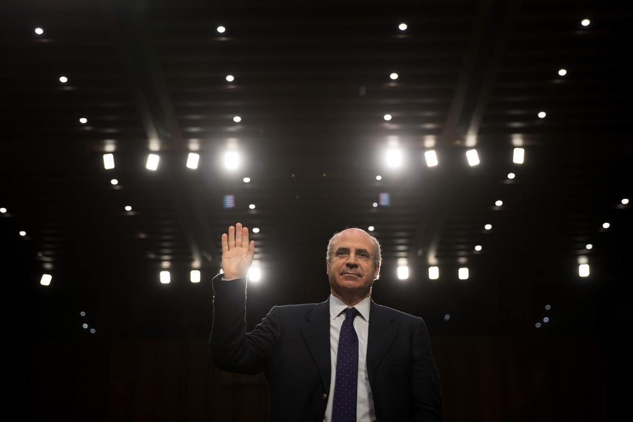 William Browder, chief executive officer of Hermitage Capital Management, is sworn-in during a Senate Judiciary Committee hearing titled 'Oversight of the Foreign Agents Registration Act and Attempts to Influence U.S. Elections' in the Hart Senate Office Building on Capitol Hill, July 27, 2017 in Washington, DC. 