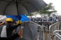 Demonstration against a proposed extradition bill in Hong Kong