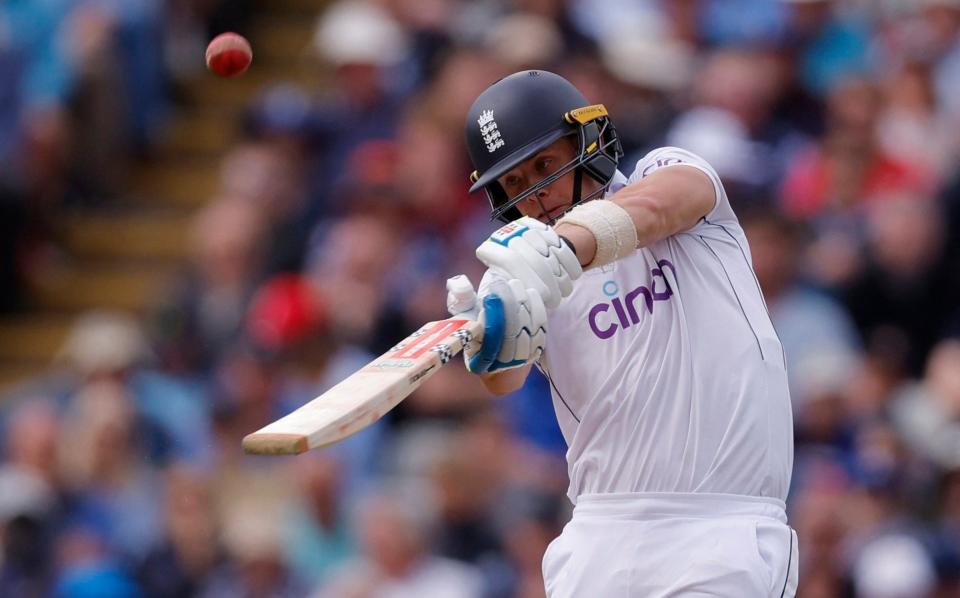 Cricket - Third Test - England v West Indies - Edgbaston Cricket Ground, Birmingham, Britain - July 27, 2024 England's Jamie Smith in action