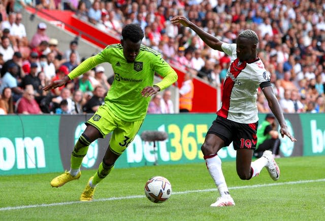 Southampton v Manchester United – Premier League – St Mary’s Stadium