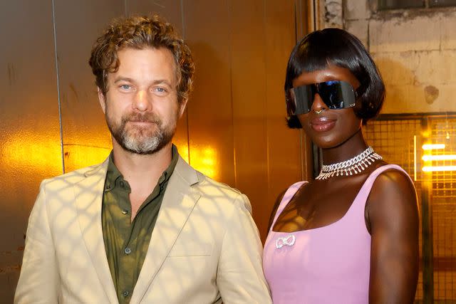<p>Brian Ach/Getty </p> Joshua Jackson and Jodie Turner-Smith on Sept. 7, 2023, in New York City