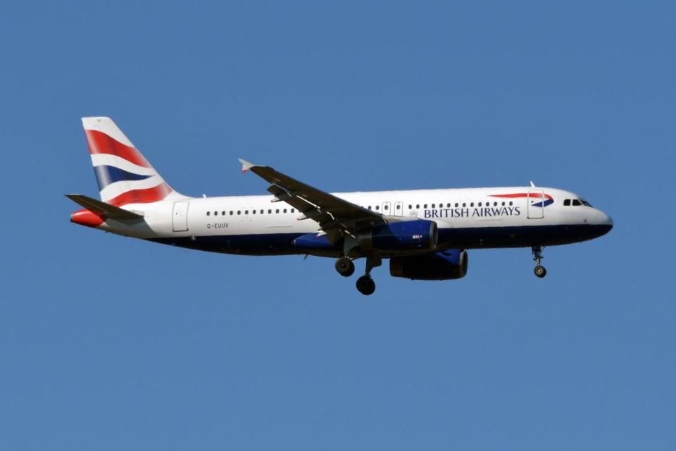 British Airways flight (AFP/Getty Images)