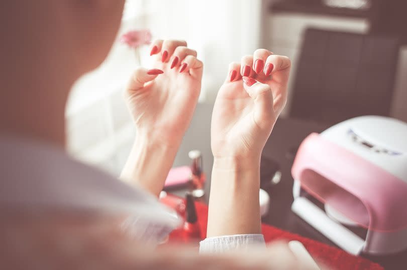 Nail products are among the items experts have raised concerns around