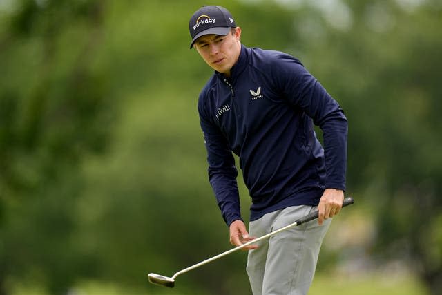 Matt Fitzpatrick made a late charge