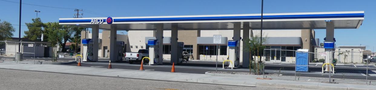 After years without a gas station, uptown Seventh Street is about to see the opening of a new ARCO station at the northwest corner of Outer Seventh and West Sage streets in Victorville.