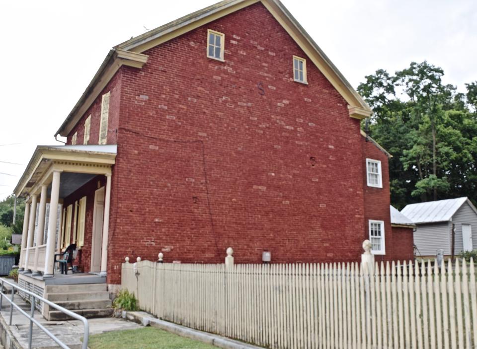 Evidence of the most ferocious one-day battle in the history of the country scars the eastern wall of the Boyer House in Sharpsburg.