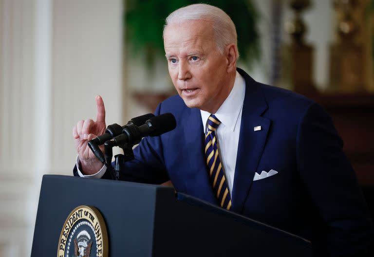 Joe Biden protagonizó un fuerte cruce en la Casa Blanca