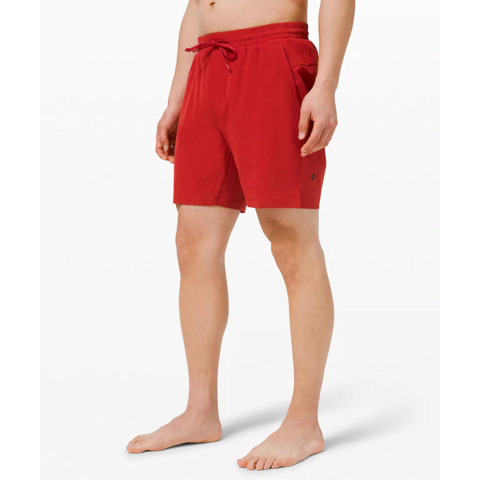 Lululemon Channel Cross Short in red