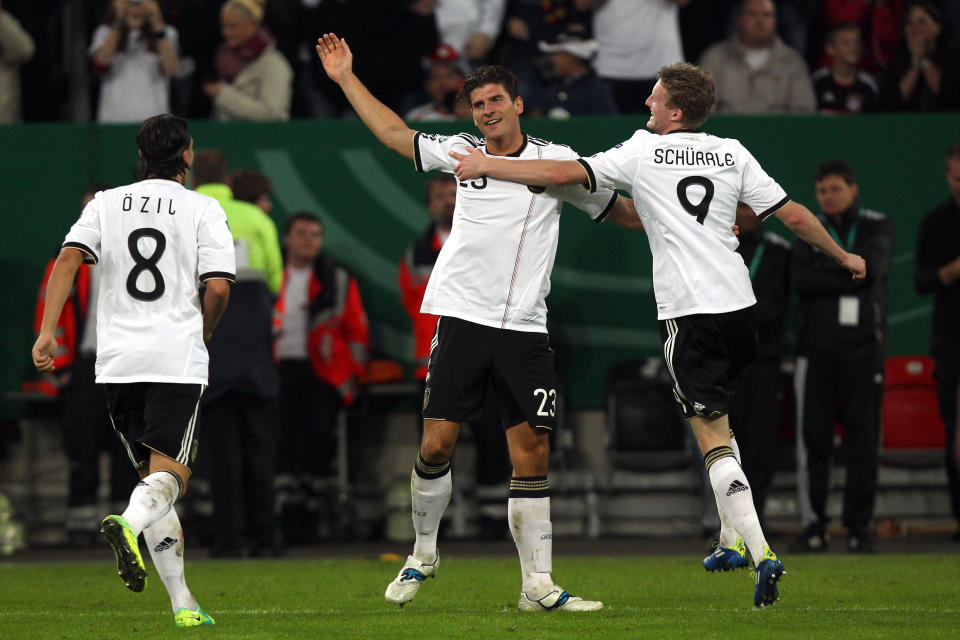 Soccer - UEFA Euro 2012 - Qualifying - Group A - Germany v Belgium - ESPRIT Arena