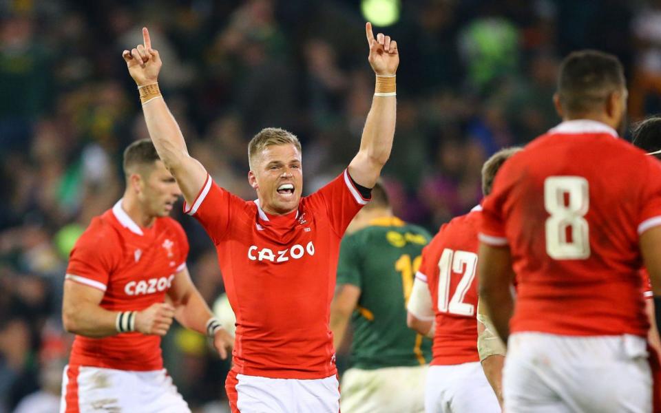 Last-gasp Gareth Anscombe conversion seals Wales' historic win in second South Africa Test - SHUTTERSTOCK