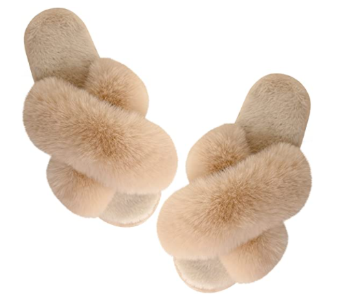 Barlove fuzzy slippers