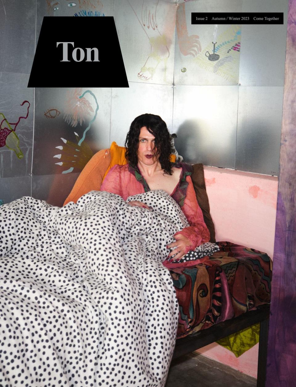 Ton's second cover features performance artist Adam Christensen (Esther Theaker)