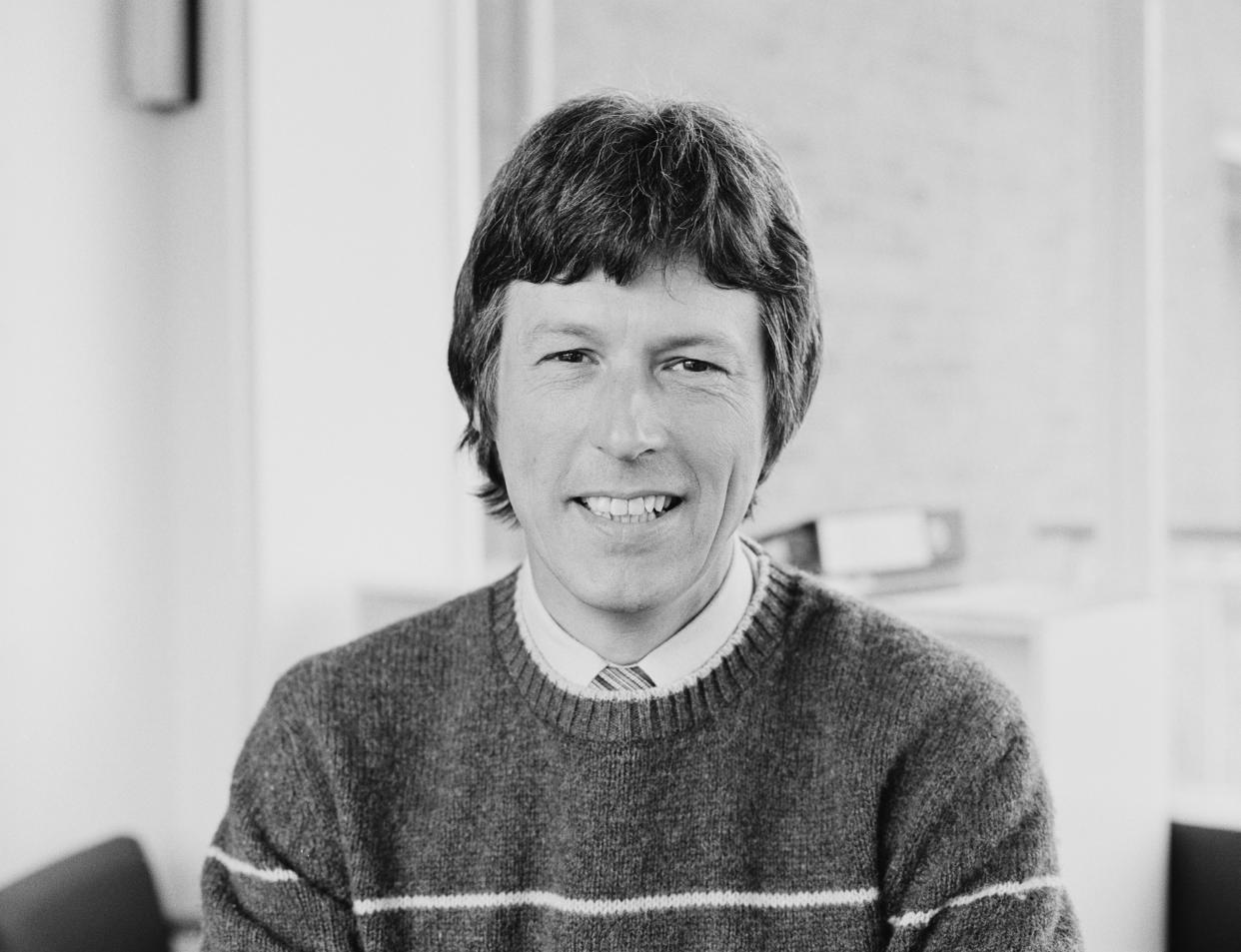 British television presenter John Craven, circa 1980. (Photo by Tim Roney/Getty Images)