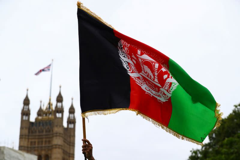 "Save Afghanistan" protest in London