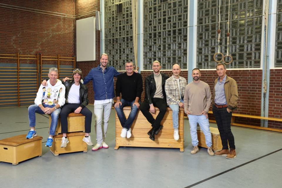 Heiko Waßer, Mickie Krause, Pascal Hens, Michael Roth, Kim Tränka, Oli Petszokat, Benjamin Köhler und Jan Sosniok