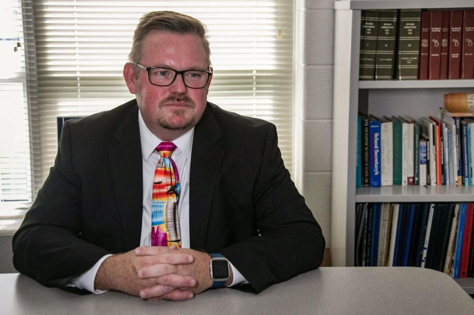 Superintendent Rick Heitmeyer says Baldwin Community School communities are "fairly isolated." The Baldwin Promise helps high school  students pursue college.