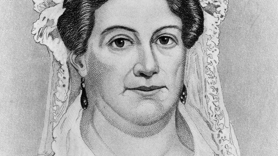 Rachel Jackson, wife of President Andrew Jackson. - John Chester Buttre/Library of Congress