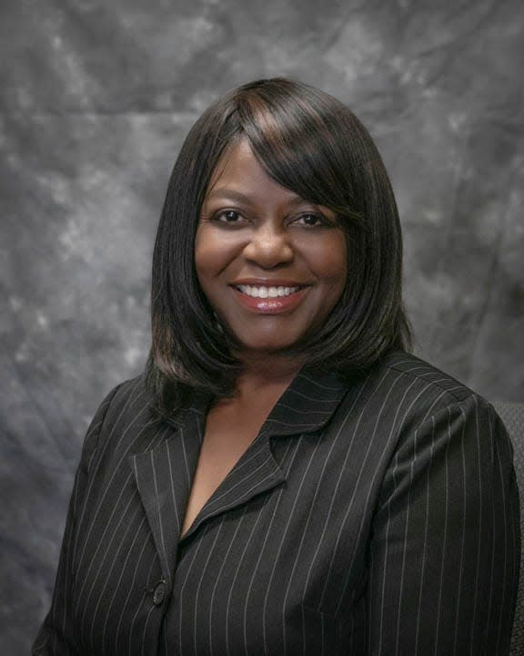 Ammie Hunter, 58, an Adelanto Elementary School District Board of Trustees member, who also founded a local nonprofit aimed at helping low-income women, died in November 2021.