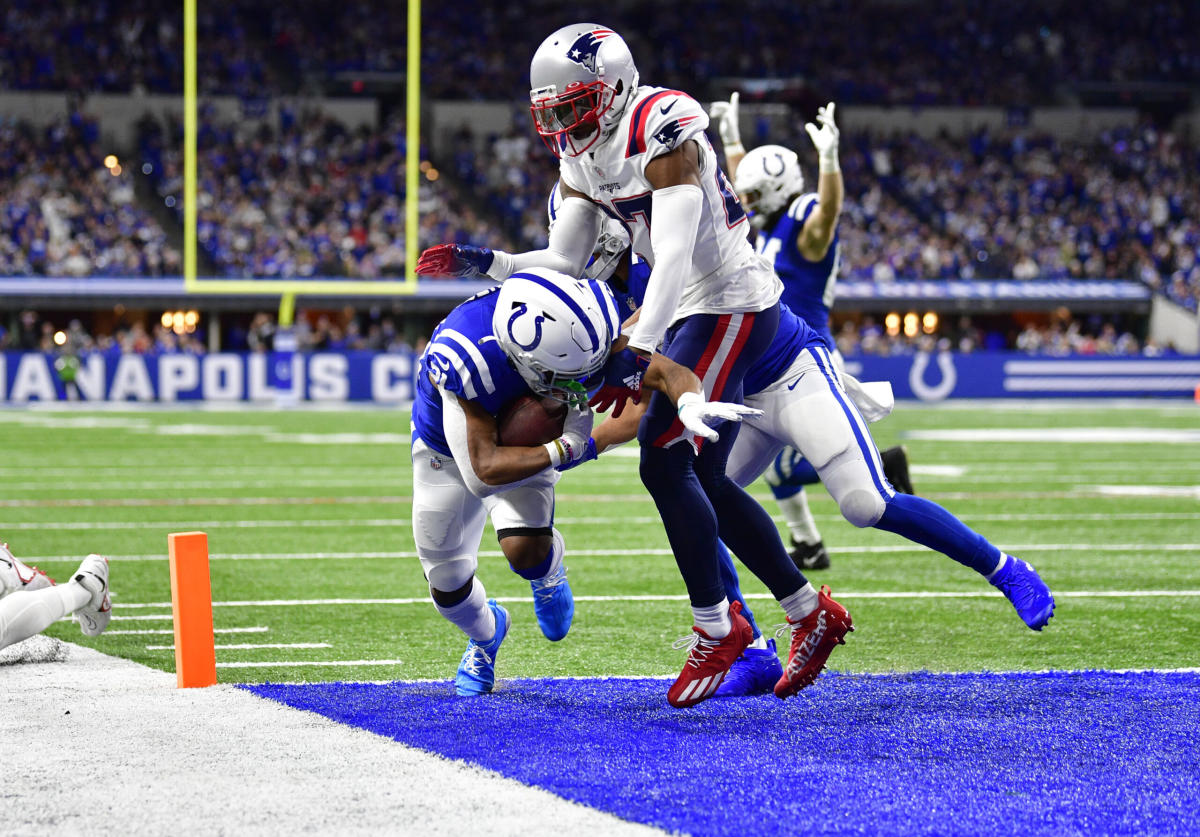 Colts score first against Patriots with great groundgame trickeration