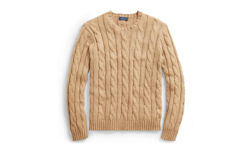 Polo Ralph Lauren cable cotton-cashmere sweater