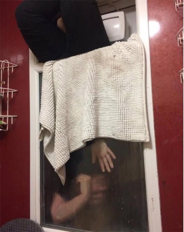 The woman who got stuck in a window on a Tinder date has spoken out. Photo: Gofundme