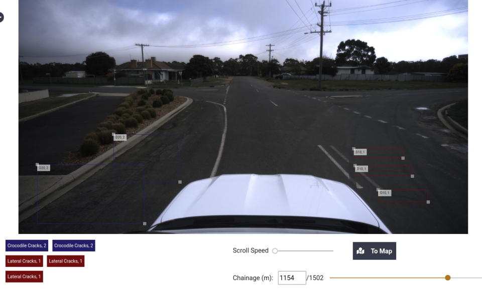 Screenshot dashcam footage. Source: Frontline Data Systems